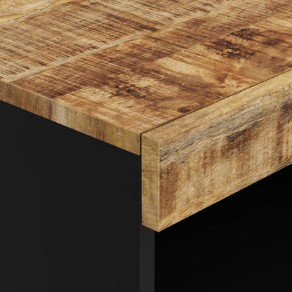 vidaXL Meuble d'appoint 60x33x75 cm Bois de manguier massif