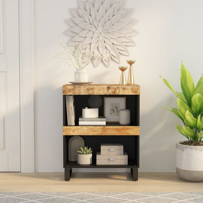 vidaXL Meuble d'appoint 60x33x75 cm Bois de manguier massif