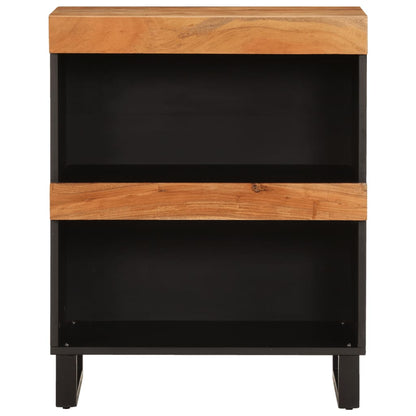 vidaXL Beistelltisch 60x33x75 cm Massivholz Akazie
