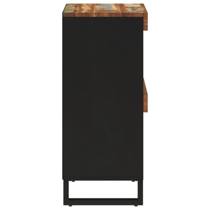 vidaXL Table d'appoint 60x33x75 cm en bois de récupération massif