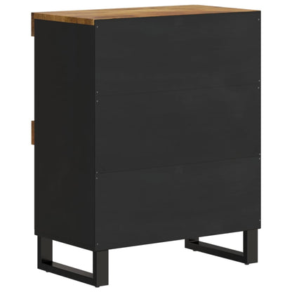 vidaXL Beistellschrank 60x33x75 cm Massivholz Mango