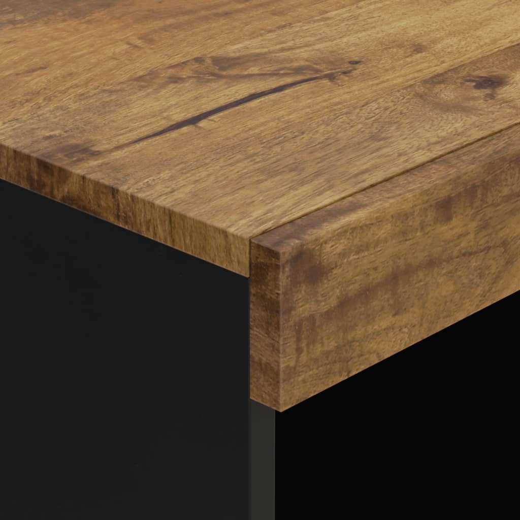 vidaXL Beistellschrank 60x33x75 cm Massivholz Mango