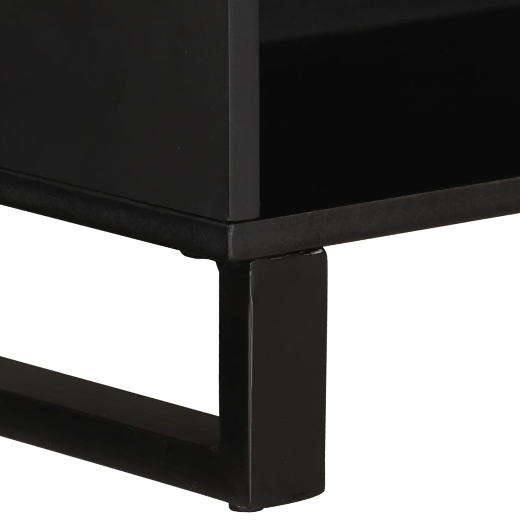 vidaXL Beistellschrank 60x33x75 cm Massivholz Mango