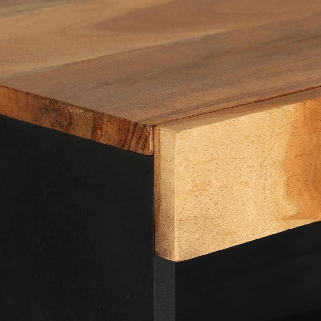 vidaXL Beistelltisch 60x33x107 cm Massivholz Akazie