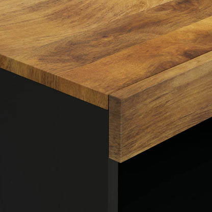 vidaXL Beistellschrank 60x33x107 cm Massivholz Mango