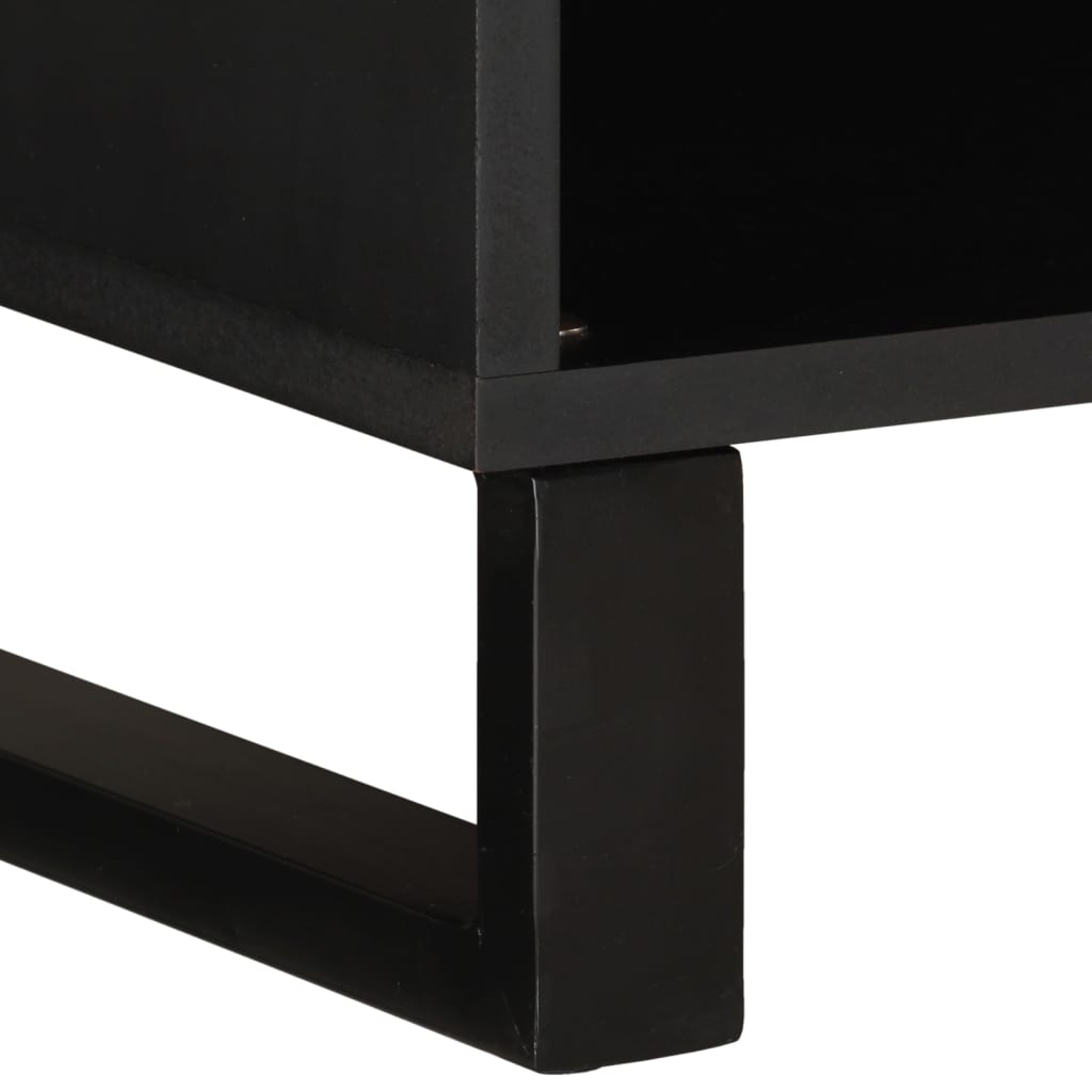 vidaXL Beistellschrank 60x33x107 cm Massivholz Mango