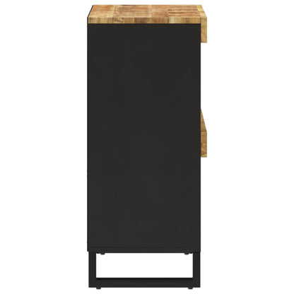 vidaXL Beistellschrank 85x33x75 cm Massivholz Mango