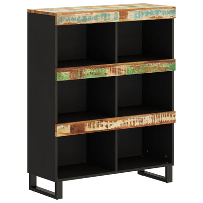 vidaXL Table d'appoint 85x33x107 cm en bois de récupération massif