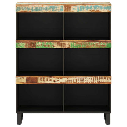 vidaXL Table d'appoint 85x33x107 cm en bois de récupération massif