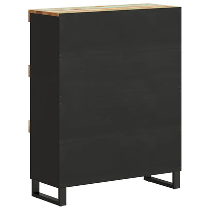 vidaXL Table d'appoint 85x33x107 cm en bois de récupération massif