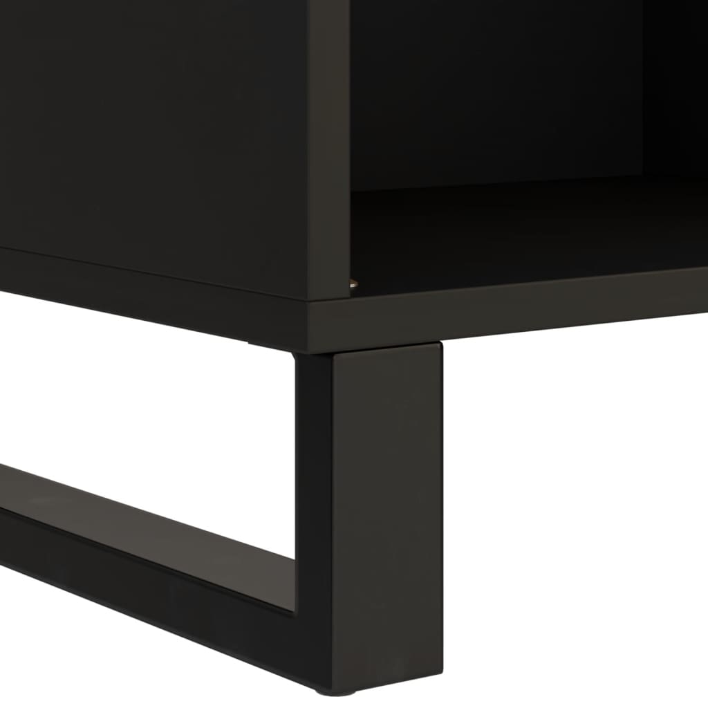 vidaXL Table d'appoint 85x33x107 cm en bois de récupération massif