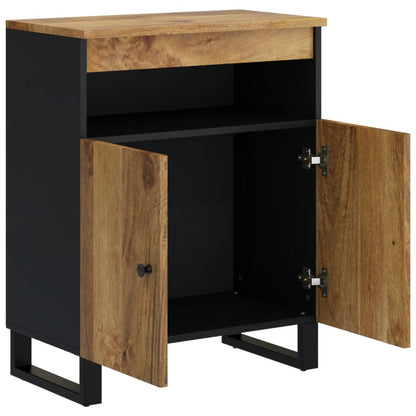 vidaXL Sideboard mit 2 Türen 60x33x75 cm Massivholz Mango