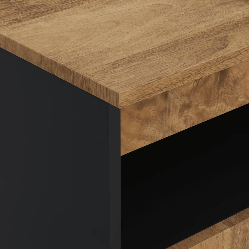 vidaXL Sideboard mit 2 Türen 60x33x75 cm Massivholz Mango