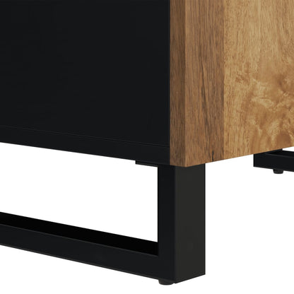 vidaXL Sideboard mit 2 Türen 60x33x75 cm Massivholz Mango