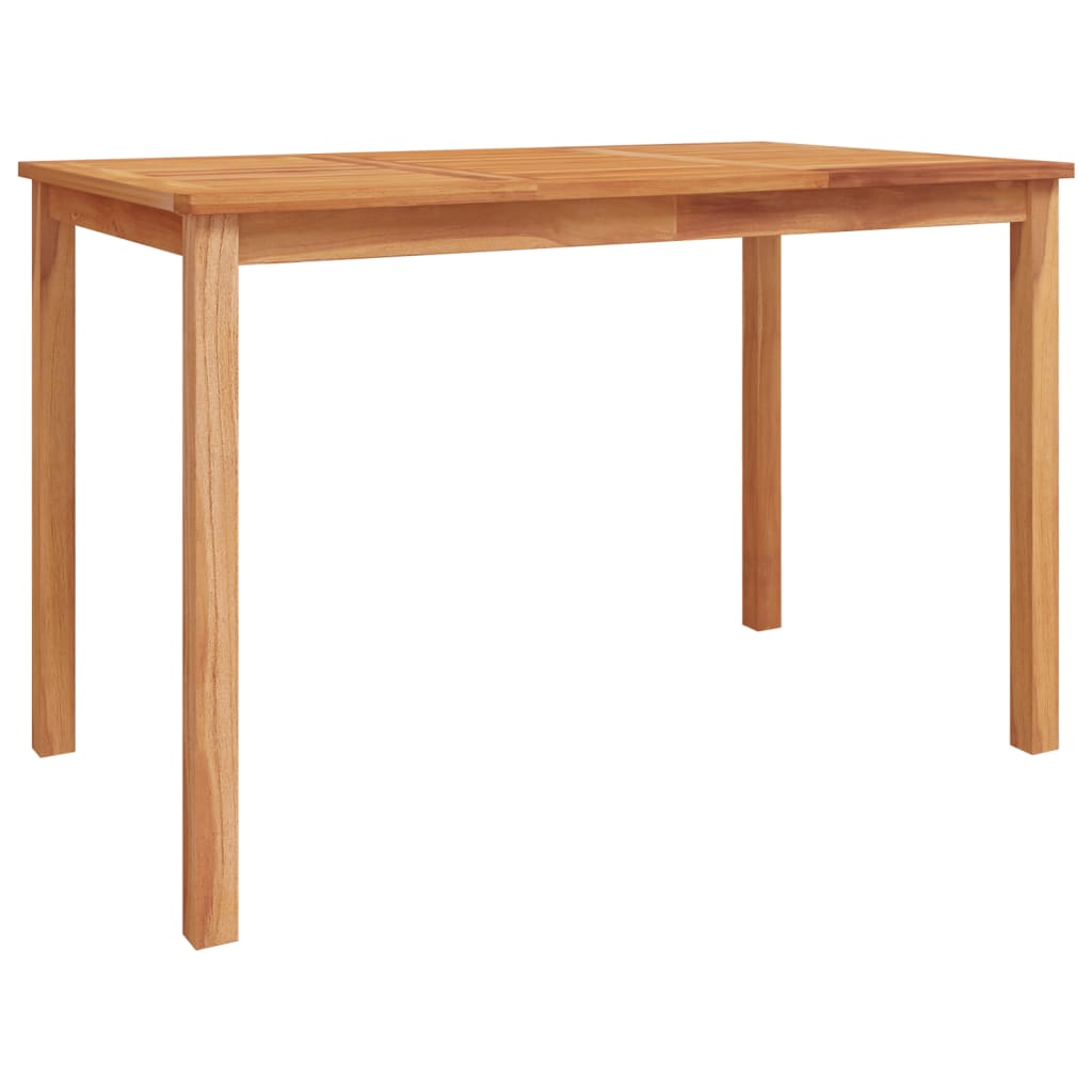 vidaXL 5-tlg. Garten-Essgruppe Massivholz Teak