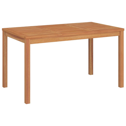 vidaXL 5-tlg. Garten-Essgruppe Massivholz Teak