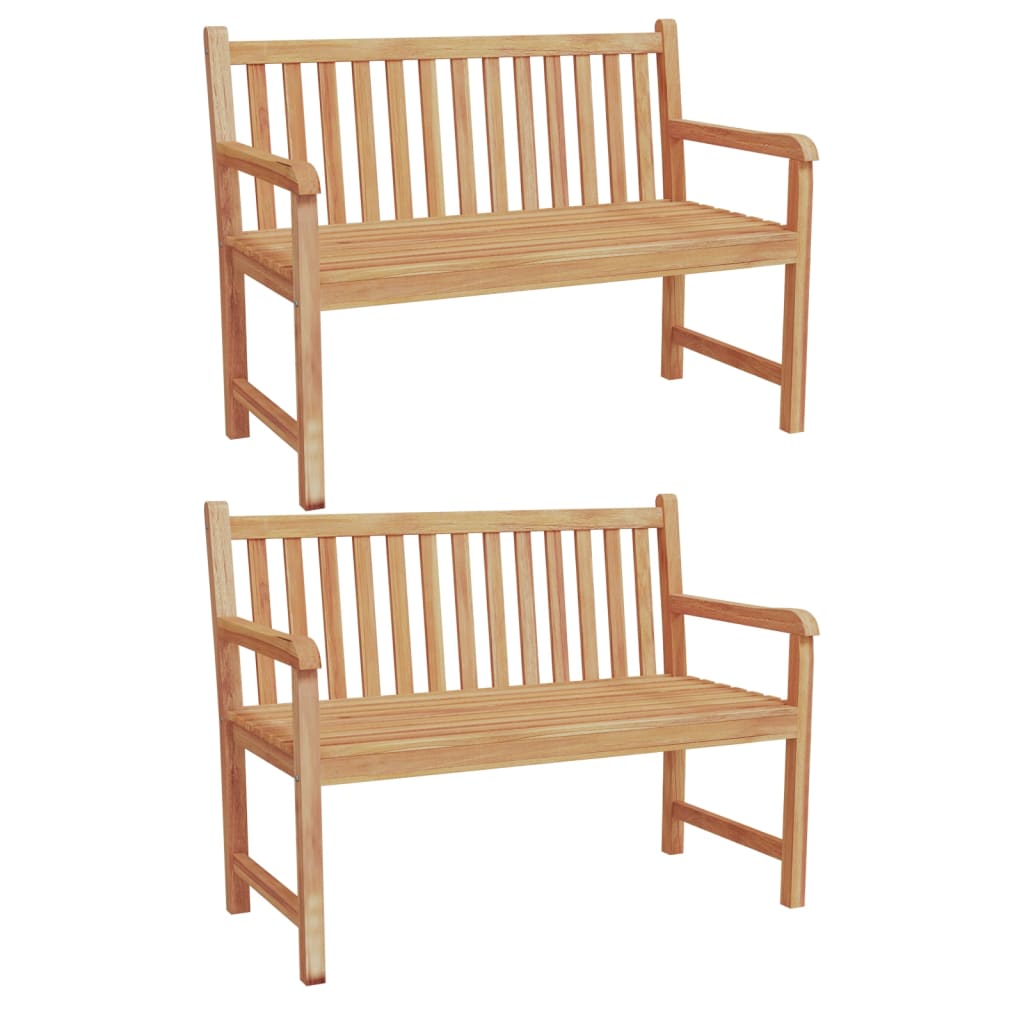 vidaXL Ensemble de salle à manger de jardin 5 pcs en teck massif