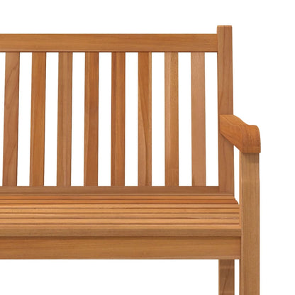 vidaXL 5-tlg. Garten-Essgruppe Massivholz Teak