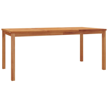 vidaXL 5-tlg. Garten-Essgruppe Massivholz Teak