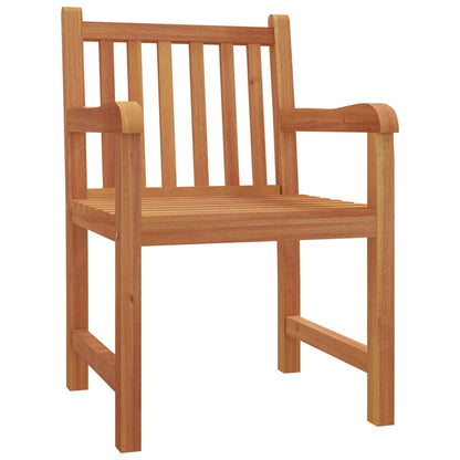 vidaXL 5-tlg. Garten-Essgruppe Massivholz Teak