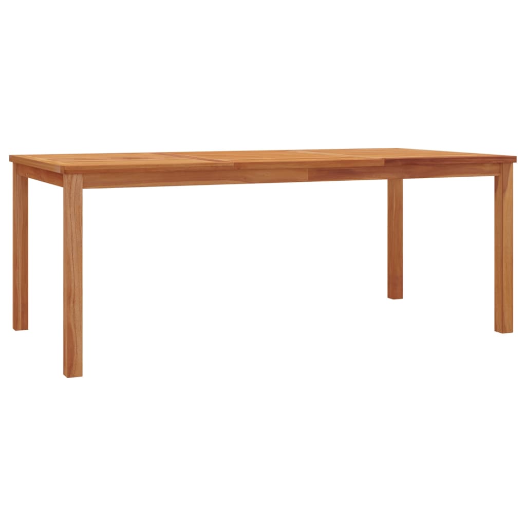 vidaXL 5-tlg. Garten-Essgruppe Massivholz Teak