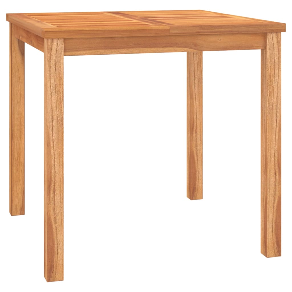 vidaXL 5-tlg. Garten-Essgruppe Massivholz Teak