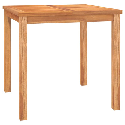 vidaXL 5-tlg. Garten-Essgruppe Massivholz Teak