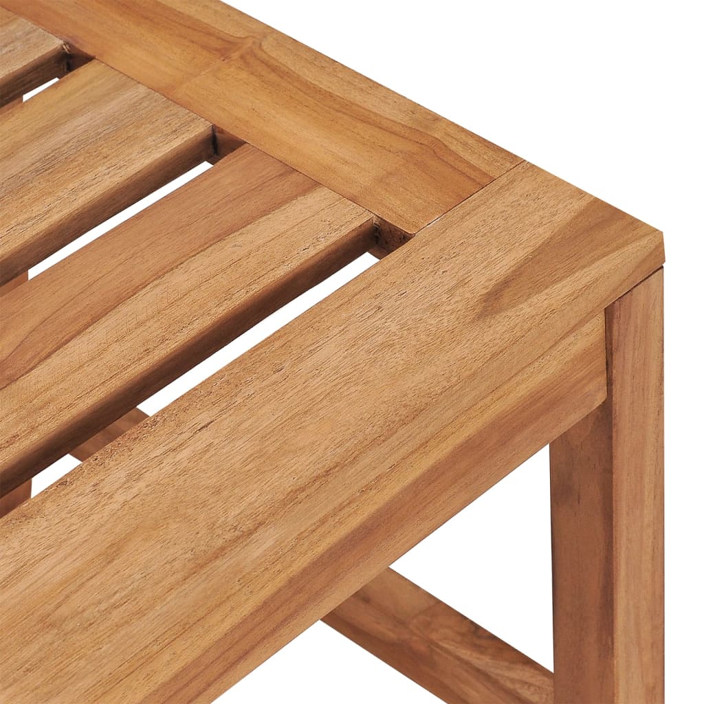 vidaXL Ensemble de salle à manger de jardin 5 pcs en teck massif