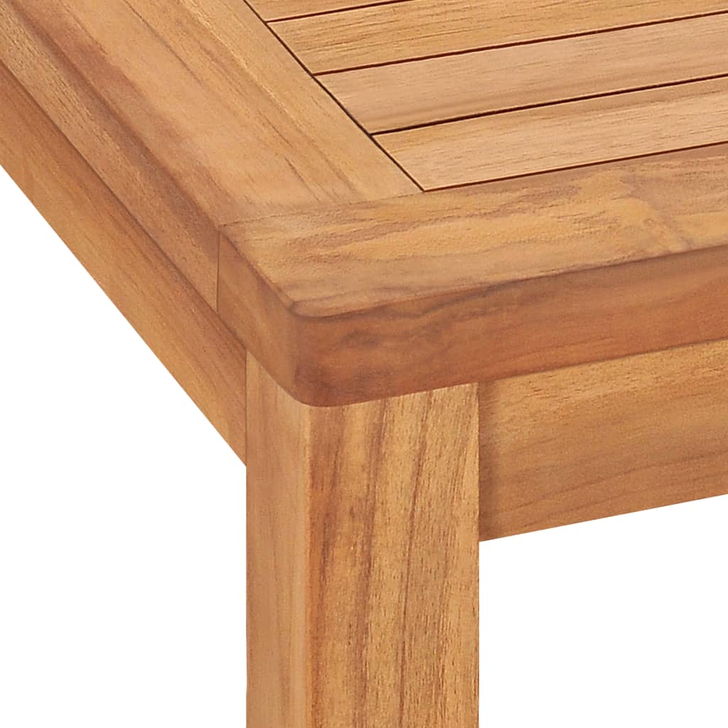 vidaXL Ensemble de salle à manger de jardin 5 pcs en teck massif
