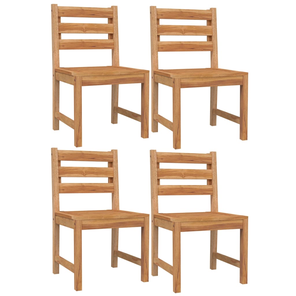 vidaXL Ensemble de salle à manger de jardin 5 pcs en teck massif