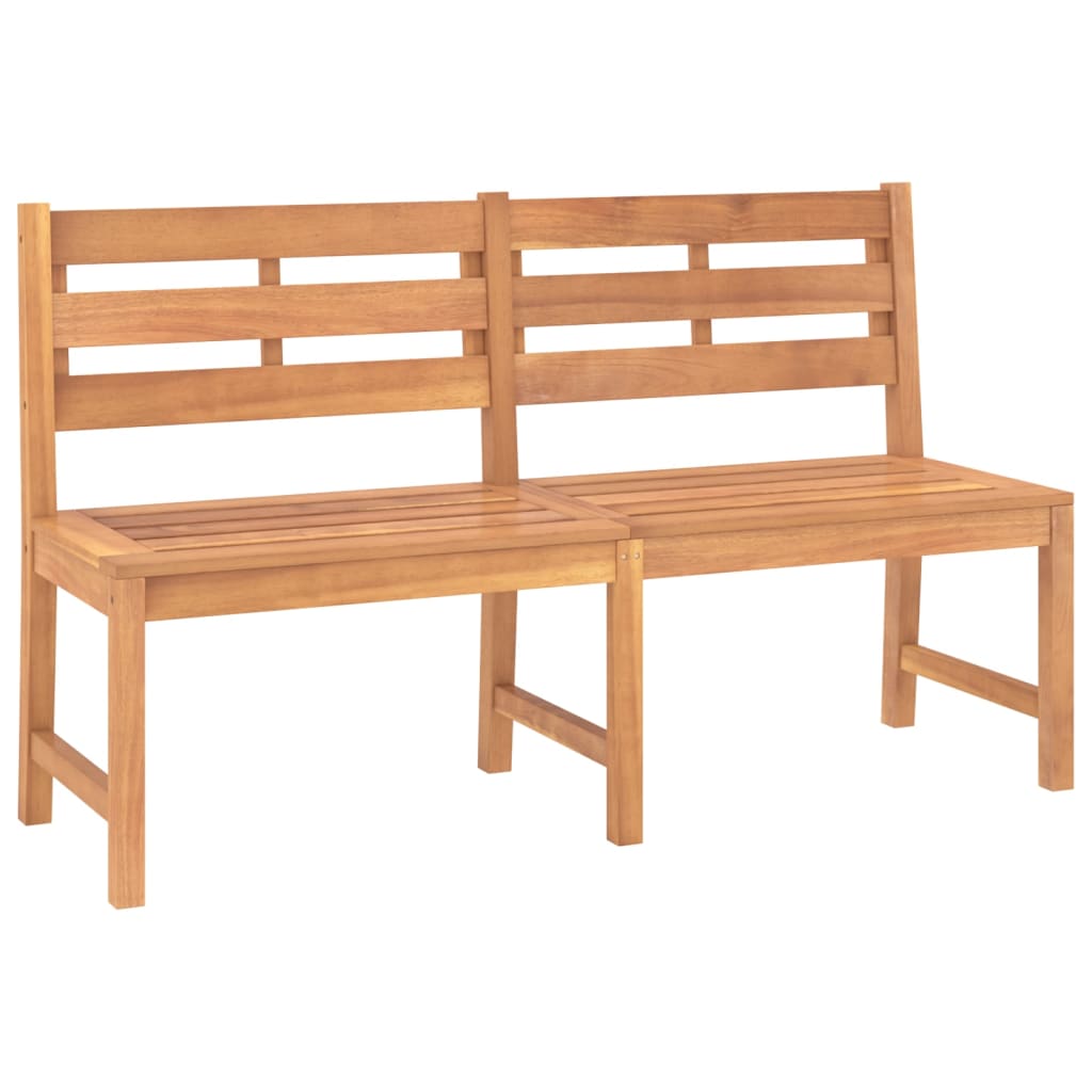 vidaXL 5-tlg. Garten-Essgruppe Massivholz Teak