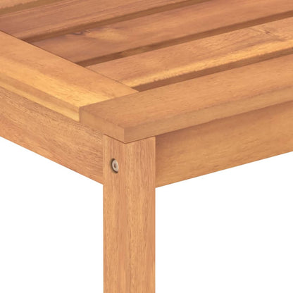 vidaXL Ensemble de salle à manger de jardin 5 pcs en teck massif