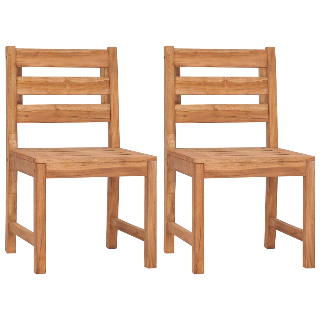 vidaXL Ensemble de salle à manger de jardin 5 pcs en teck massif