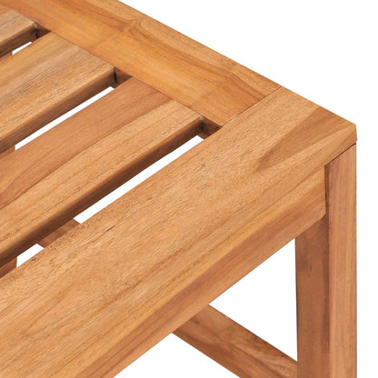 vidaXL Ensemble de salle à manger de jardin 5 pcs en teck massif
