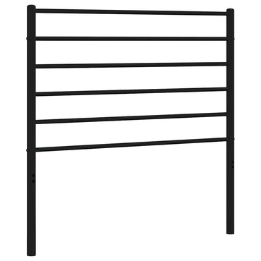 vidaXL Ersatz-Kopfteil Metall Schwarz 90 cm