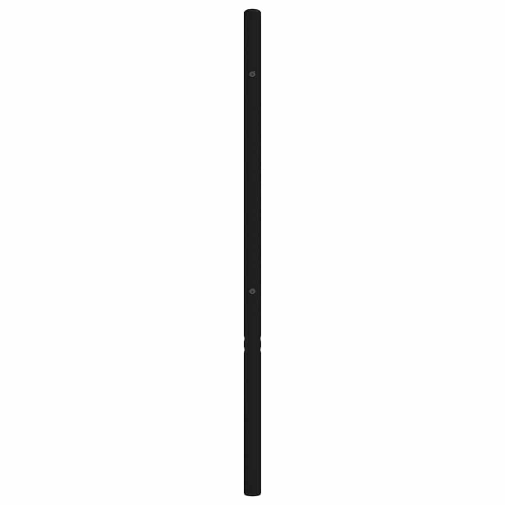 vidaXL Ersatz-Kopfteil Metall Schwarz 90 cm