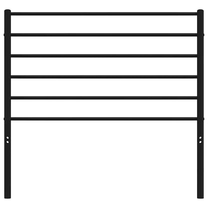 vidaXL Ersatz-Kopfteil Metall Schwarz 100 cm