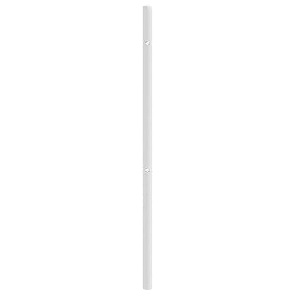 vidaXL Ersatz-Kopfteil Metall Weiß 100 cm