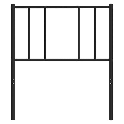 vidaXL Ersatz-Kopfteil Metall Schwarz 90 cm