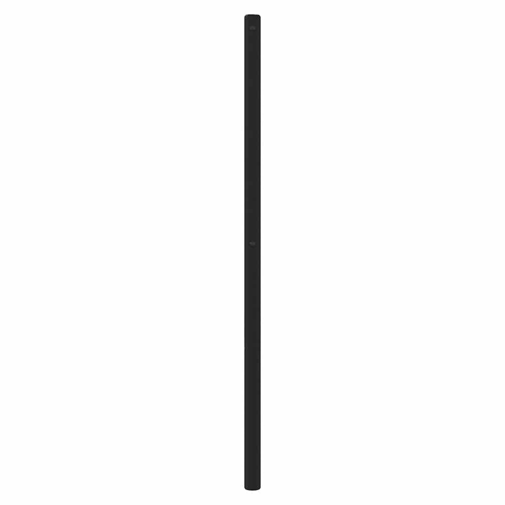 vidaXL Ersatz-Kopfteil Metall Schwarz 90 cm