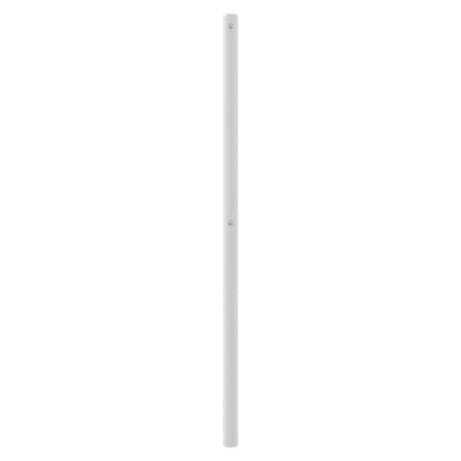 vidaXL Ersatz-Kopfteil Metall Weiß 90 cm