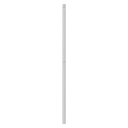 vidaXL Ersatz-Kopfteil Metall Weiß 100 cm