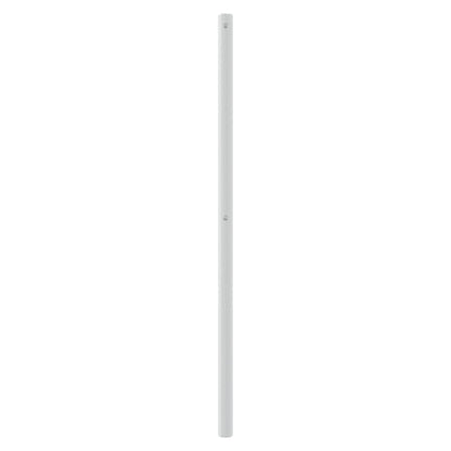 vidaXL Ersatz-Kopfteil Metall Weiß 150 cm