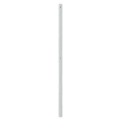 vidaXL Ersatz-Kopfteil Metall Weiß 180 cm