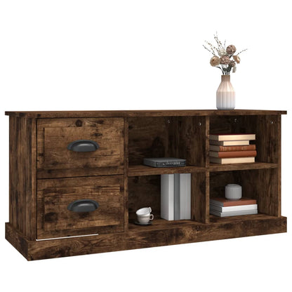 vidaXL TV-Schrank Räuchereiche 102x35,5x47,5 cm Holzwerkstoff