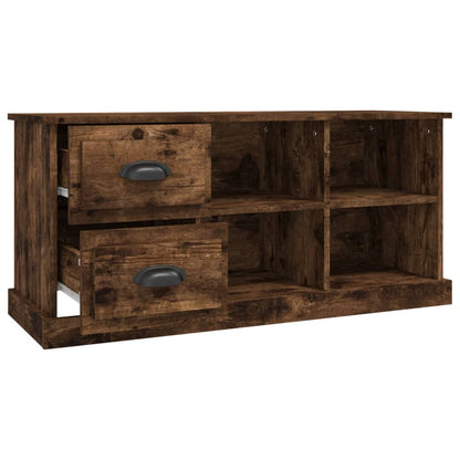 vidaXL TV-Schrank Räuchereiche 102x35,5x47,5 cm Holzwerkstoff