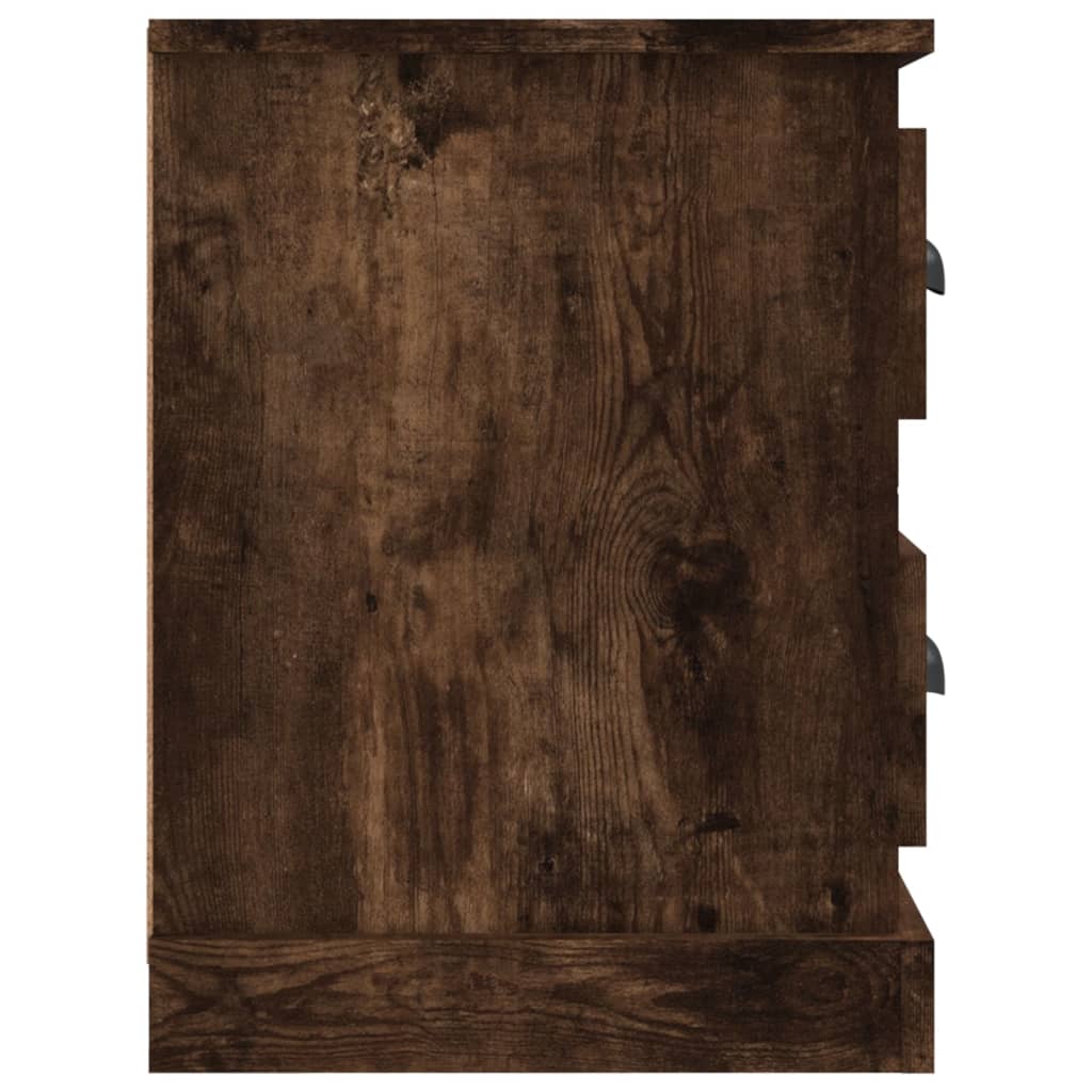 vidaXL TV-Schrank Räuchereiche 102x35,5x47,5 cm Holzwerkstoff