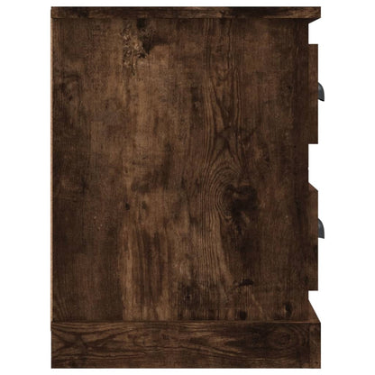 vidaXL TV-Schrank Räuchereiche 102x35,5x47,5 cm Holzwerkstoff