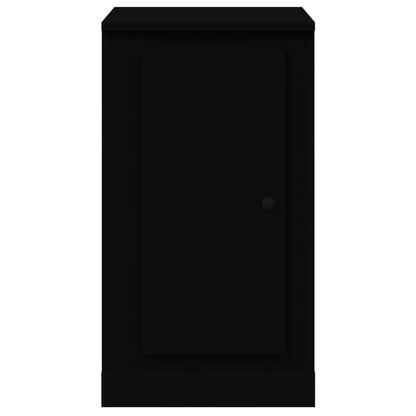 vidaXL Sideboards 2 Stk. Schwarz 37,5x35,5x67,5 cm Holzwerkstoff