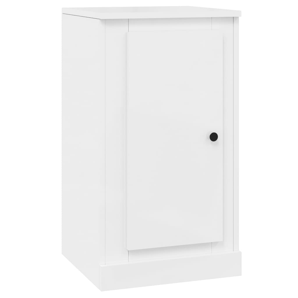 vidaXL Sideboard Hochglanz-Weiß 37,5x35,5x67,5 cm Holzwerkstoff